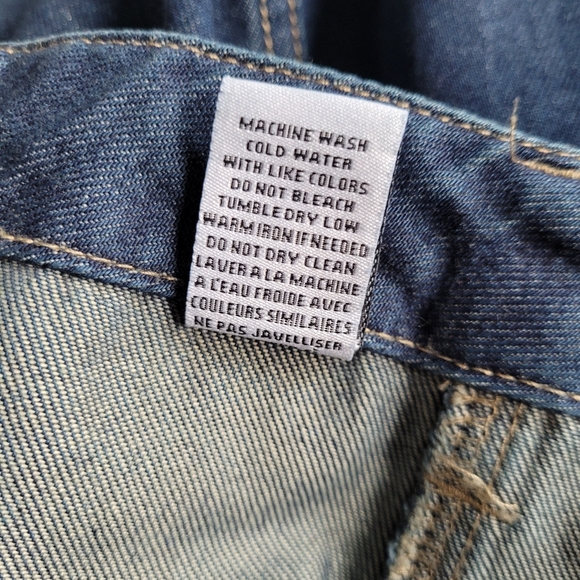 Velvet Heart Denim Blue Nikkie High Waist Slitted Long Midi Denim Skirt Large - Picture 13 of 16